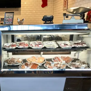 Just one of the meat coolers...this one is filled with jerky. Check out the Bloody Mary Jerky!