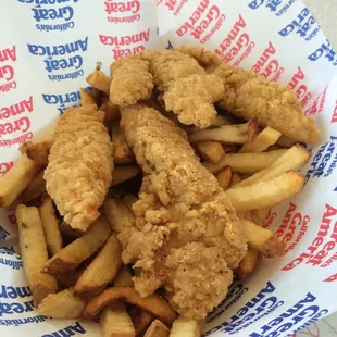 Chicken tenders combo