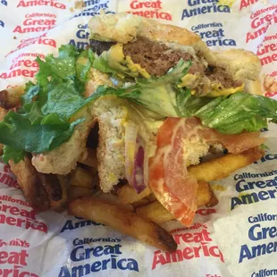 Good burger but the bun sucked, it totally fell apart smh