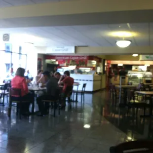 diners in a restaurant