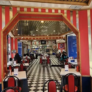 a view of a diner