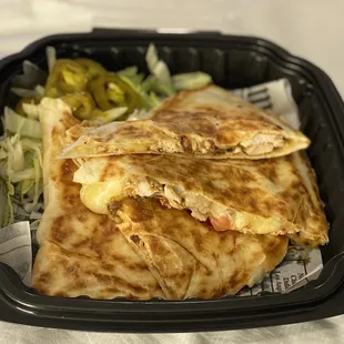 Chicken quesadilla