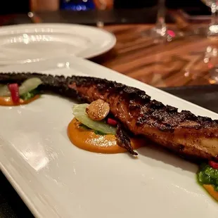 grilled seafood, seafood, grilled fish, food, fish