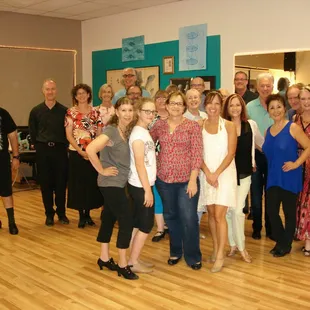 We had a great time at the dance party!