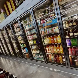 a view of a grocery store