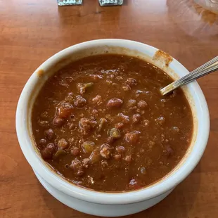 Average chili, nothing special