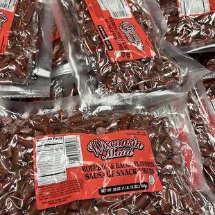 a close up of a package of chocolate covered pretzels