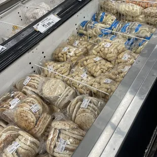 a variety of baked goods