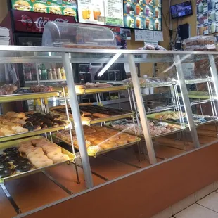 a variety of donuts