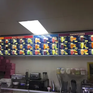 The smoothies