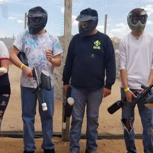 Geared up and ready to go