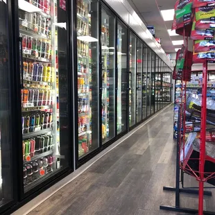 a view of a grocery store