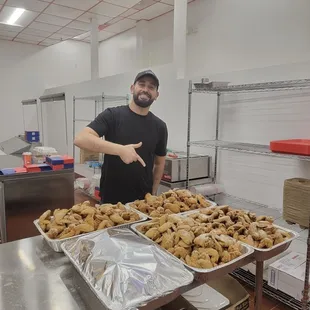 We are catering