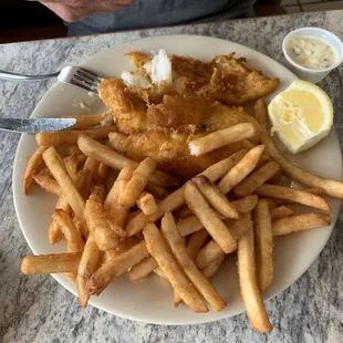 Fish and Chips dinner