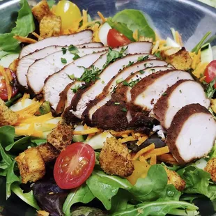 House smoked chicken salad.