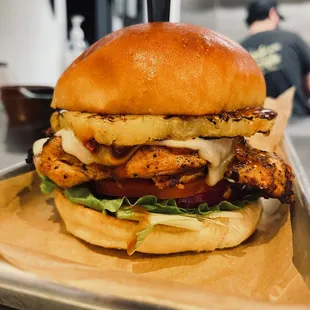 Hawaiian Chicken Sandwich