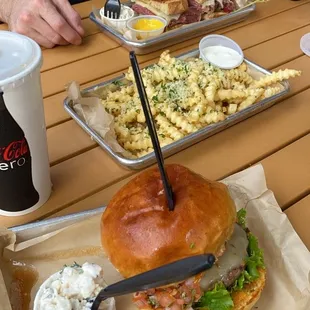 Hot Pastrami Sandwich