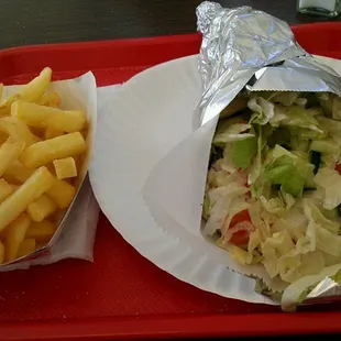 Chicken gyro