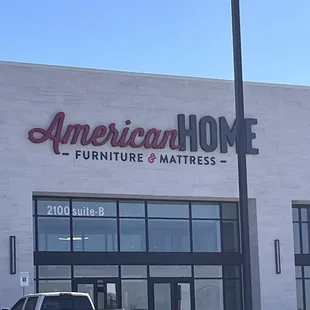 Front of store
