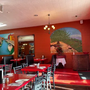 Inside of the restaurant Awesome Restaurant I'll give it 5 stars