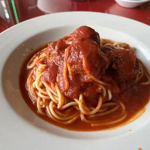 Spaghetti and Meatballs