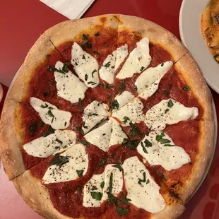 Margherita pizza