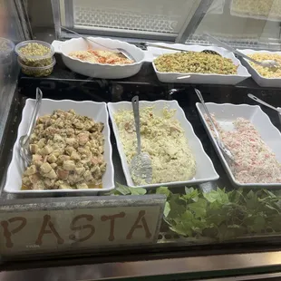pasta salads and other sides