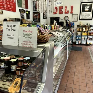 a deli counter