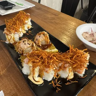 sushi and sashimi, food