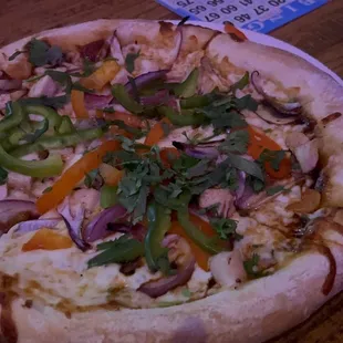 pizza, food