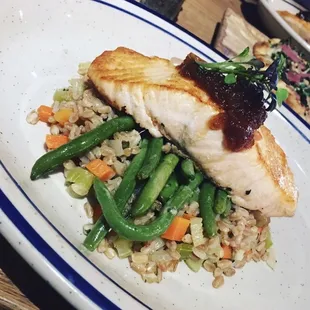 a plate of food