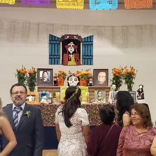 Main hall...altar on stage