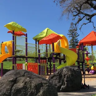 Beautiful new playground that was finished in March 2018