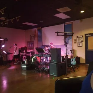 Open To The Public Live Band Night Sound Check
