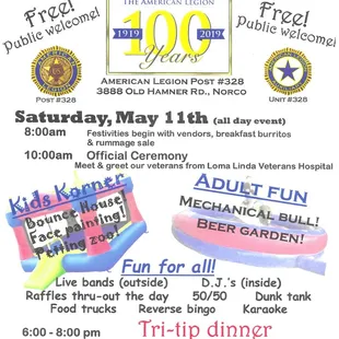 American Legion 100 Year Celebration!