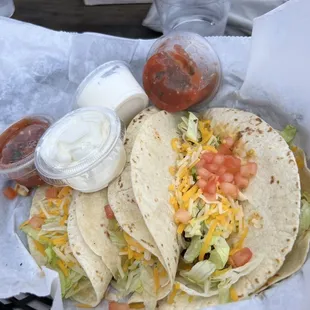 Taco Tuesday!  4 soft tacos $10