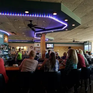 3pm om a Saturday and the regular crowd shuffles in...... to play bingo.