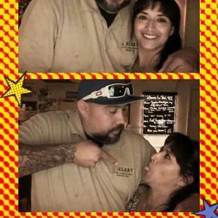 Having a great time with my wife at The American Legion Post#422