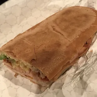 Delicious cajun turkey with pepper jack cheese and jalapeños