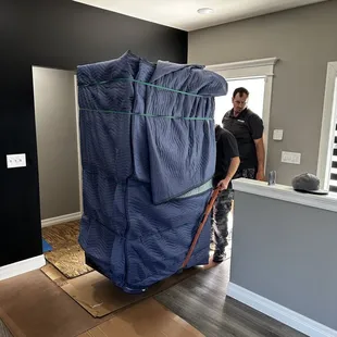 Moving 1,000 lb safe