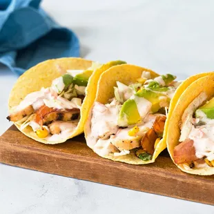 Chicken Bacon Tacos