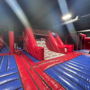 Ninja park inflatable section