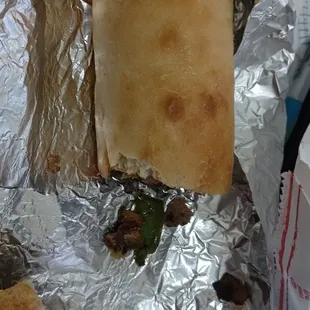 All I can say is wow. If you like your cheesesteak on a roll the size of a hotdog bun GREAT! But I don't.