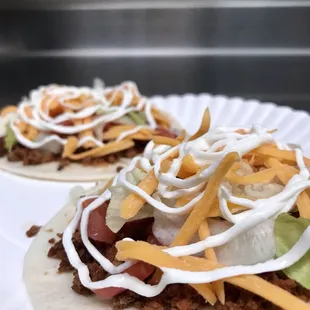 Pizza place with tacos