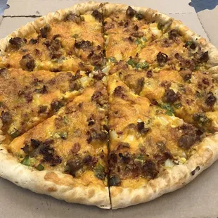 The best breakfast pizza in the Twin Cities!