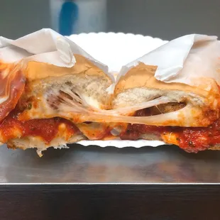 Meatball sandwich!
