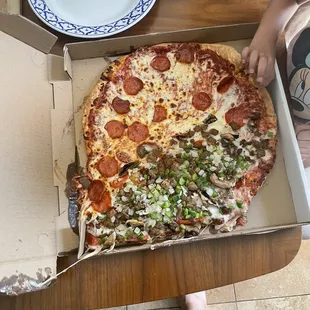 Slop for a pizza