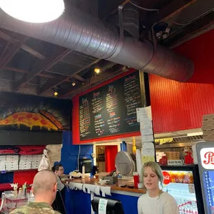 Menu board