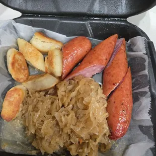 Combo double meat and sides