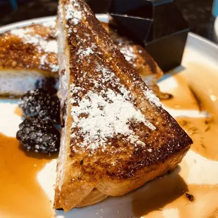 Blackberry French toast